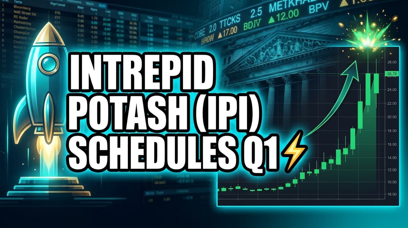Intrepid Potash (IPI) Schedules Q1 2026 Earnings Release
