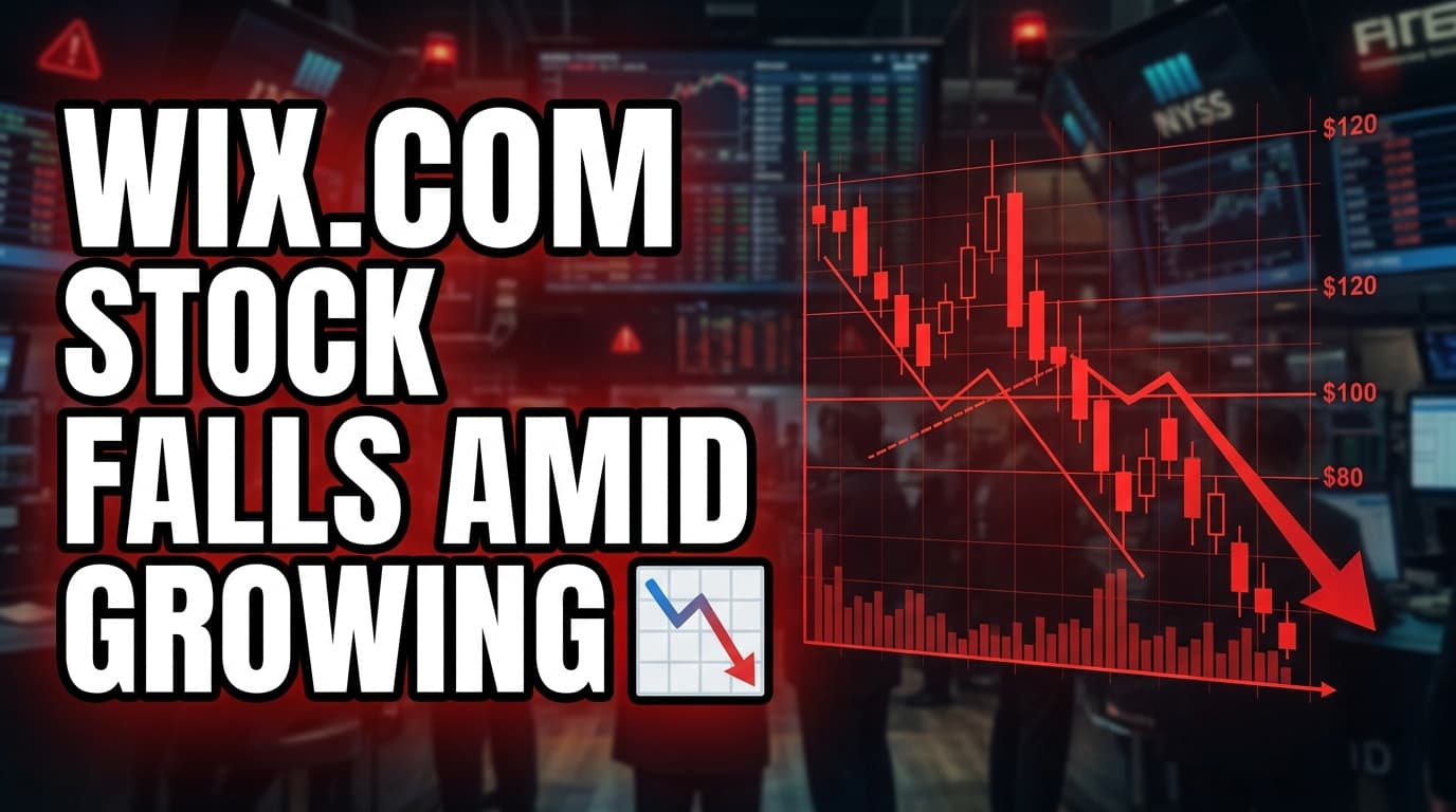 Wix.com Stock Falls Amid Growing AI Disruption Concerns