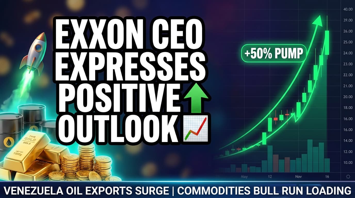 Exxon CEO Expresses Positive Outlook on Venezuela Amid Rising Oil Exports