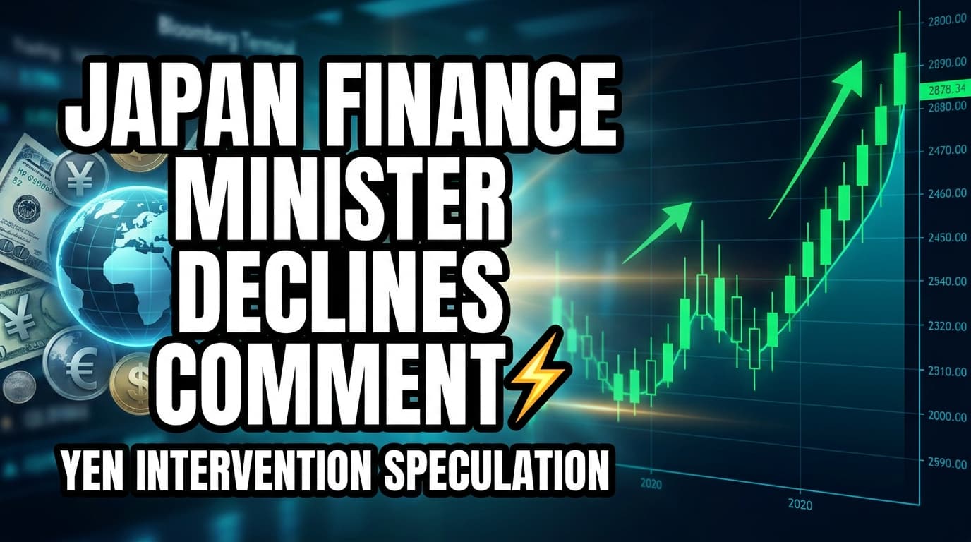 Japan Finance Minister Declines Comment on Yen Intervention