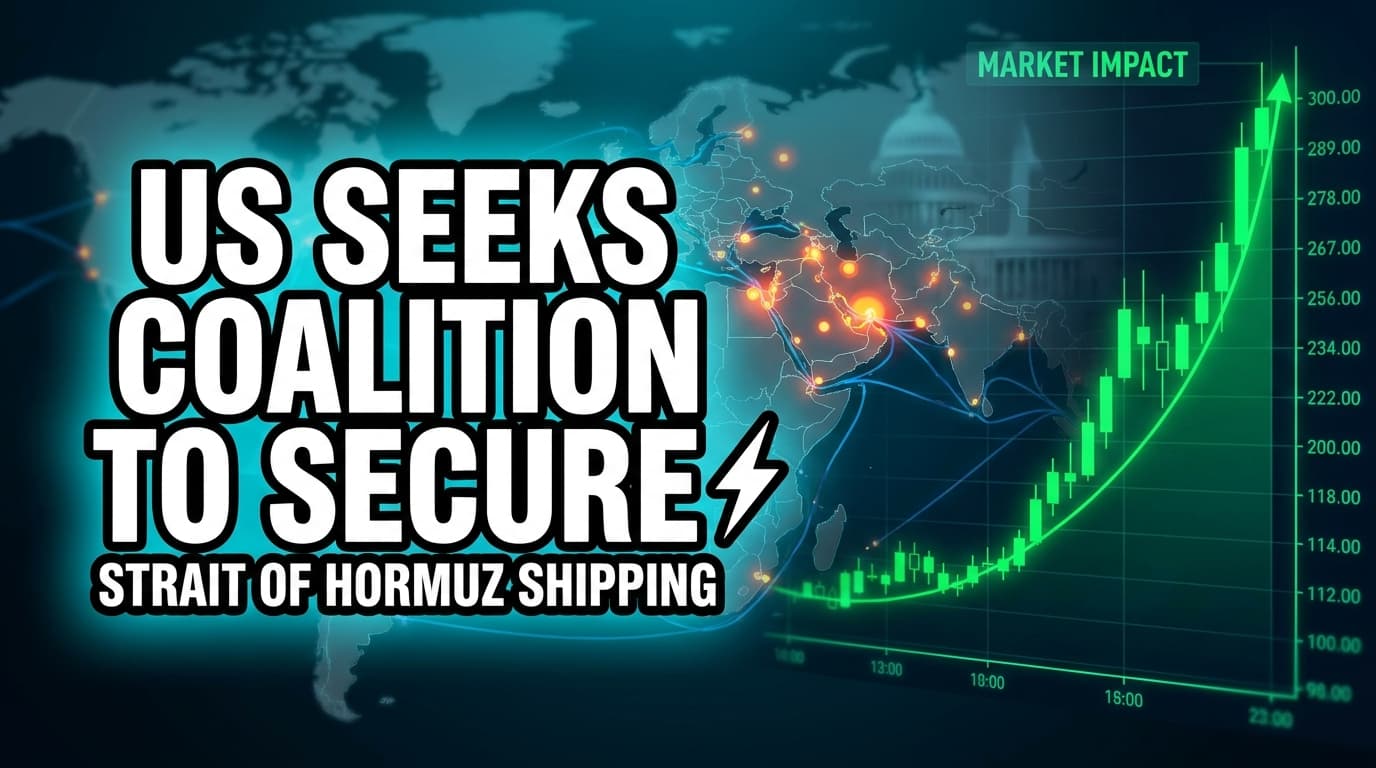 US Seeks Coalition to Secure Strait of Hormuz Shipping, Internal Cable Shows