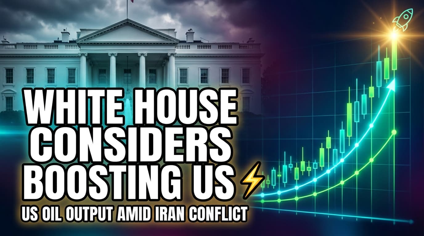 White House Considers Boosting US Oil Output Amid Iran Conflict