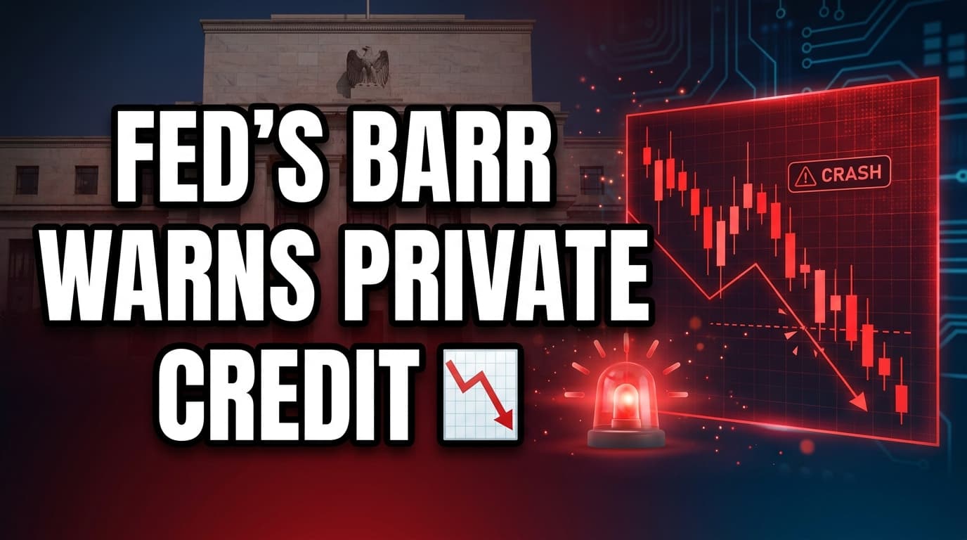 Fed's Barr Warns Private Credit Stress Poses Systemic Risk