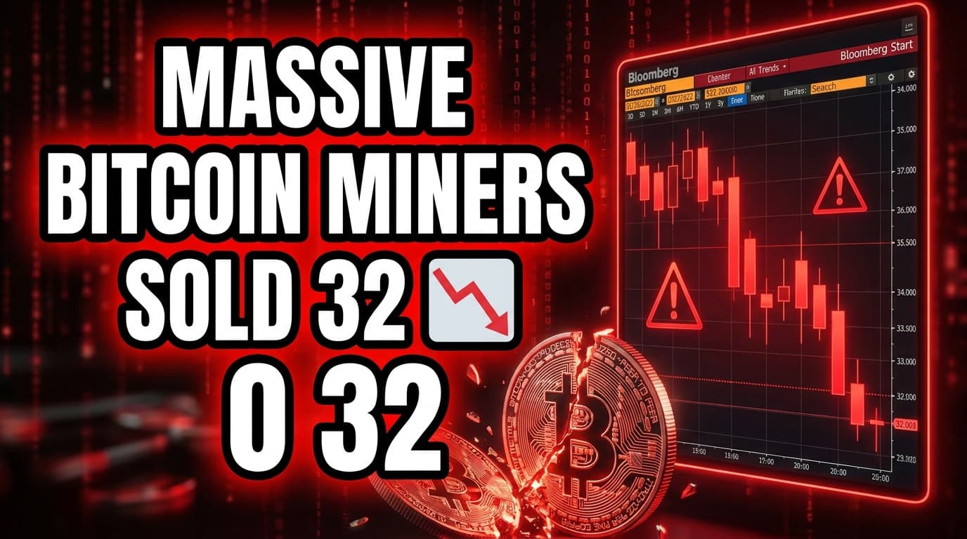 Bitcoin Miners Sold 32,000 BTC in Q1 2026 Amid Market Shifts