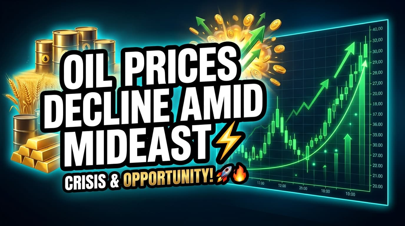 Oil Prices Decline Amid Mideast Conflict, Trump Intervention Plans