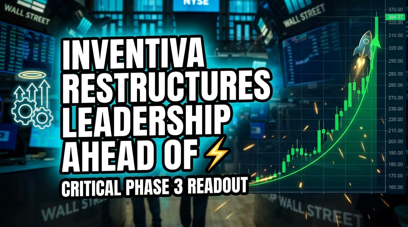 Inventiva Restructures Leadership Ahead of Critical Phase 3 Readout