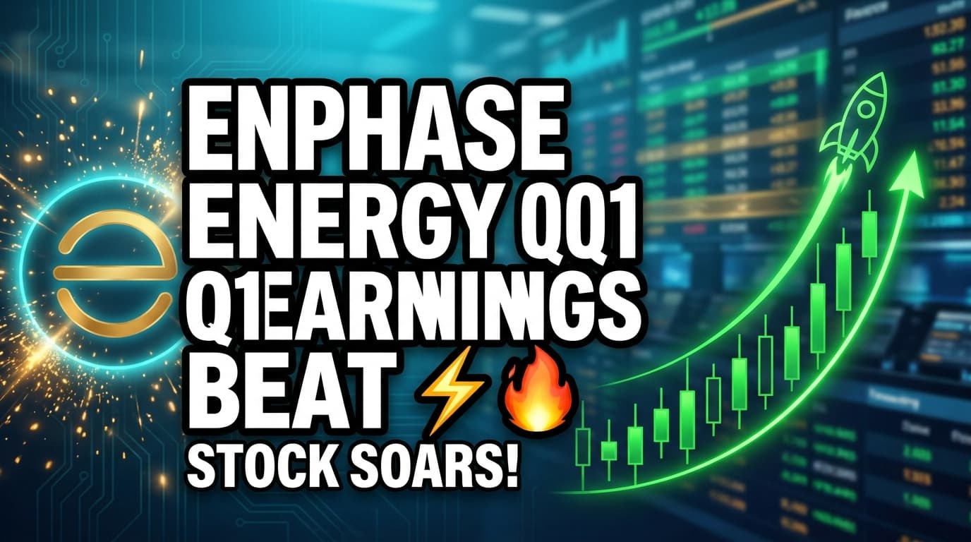 Enphase Energy Q1 Earnings Beat Estimates Despite Revenue Decline