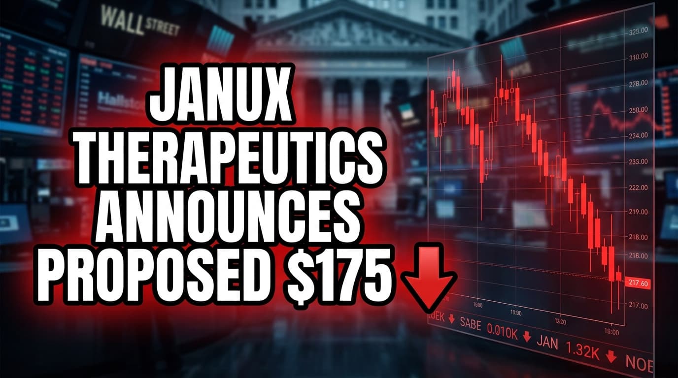 Janux Therapeutics Announces Proposed $175 Million Public Stock Offering