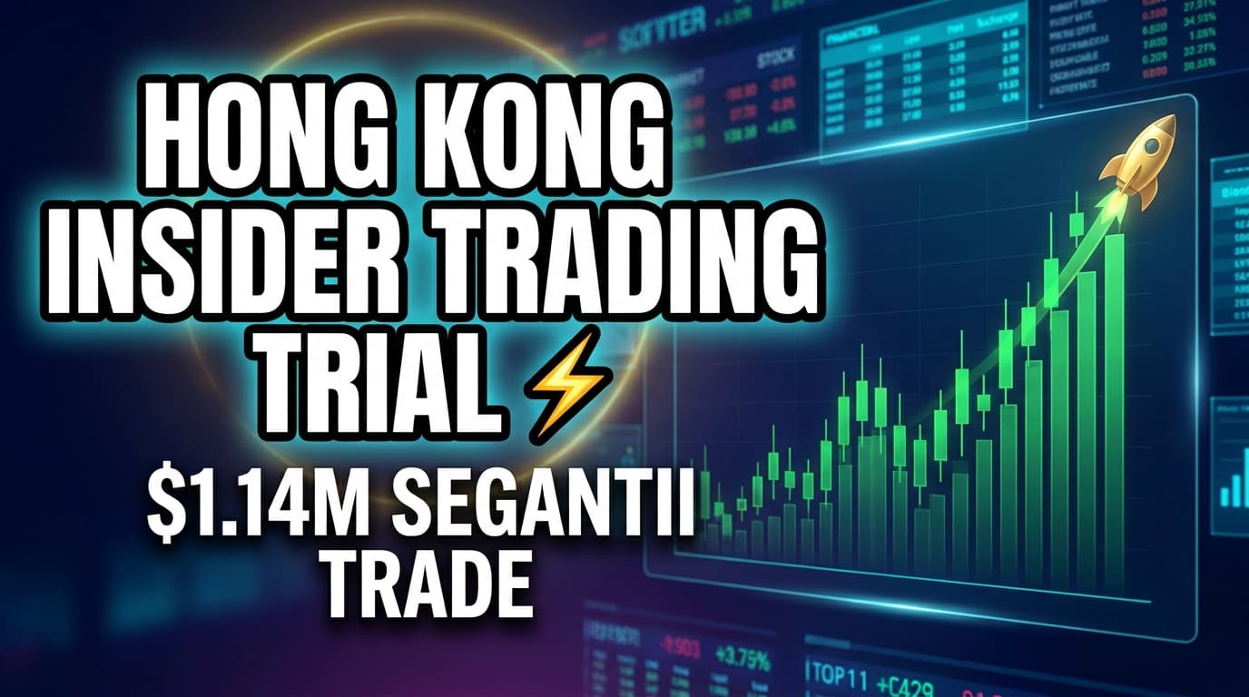 Hong Kong Insider Trading Trial Centers on $1.14 Million Segantii Trade