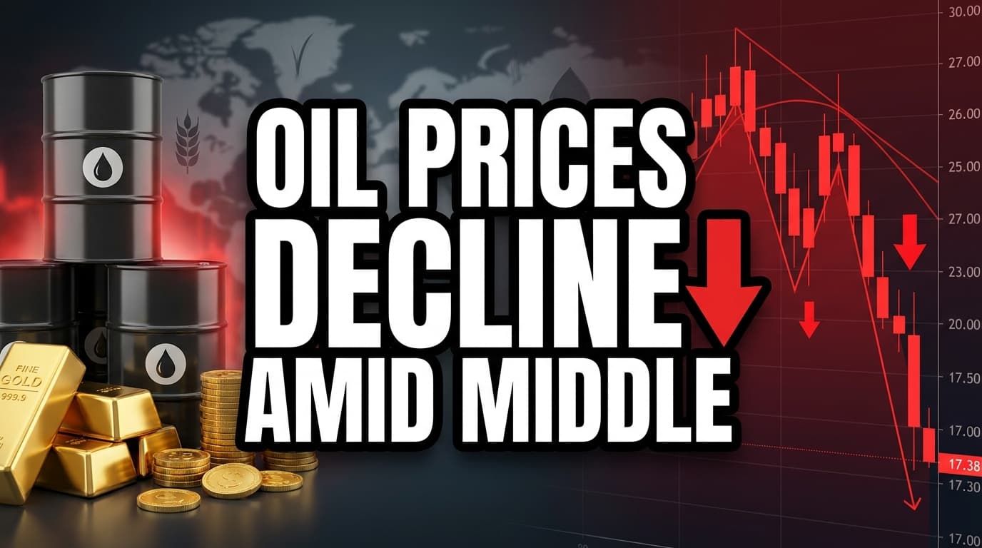 Oil Prices Decline Amid Middle East Tensions and Iran Attacks