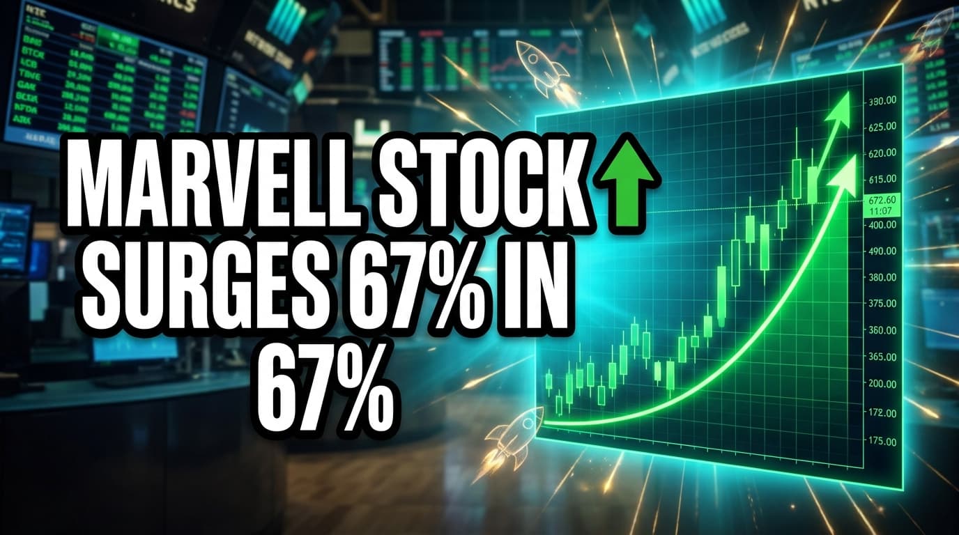 Marvell Stock Surges 67% in April on Nvidia Partnership, AI Chip Focus