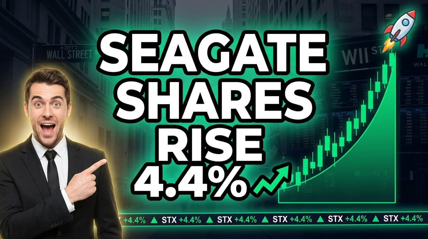 Seagate Shares Rise 4.4% After Earnings Beat, Raised Guidance