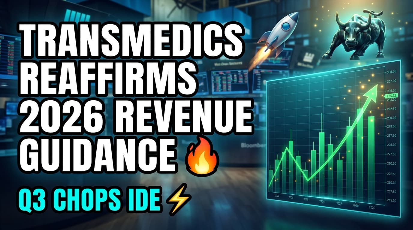 TransMedics Reaffirms 2026 Revenue Guidance, Targets Q3 CHOPS IDE Implementation