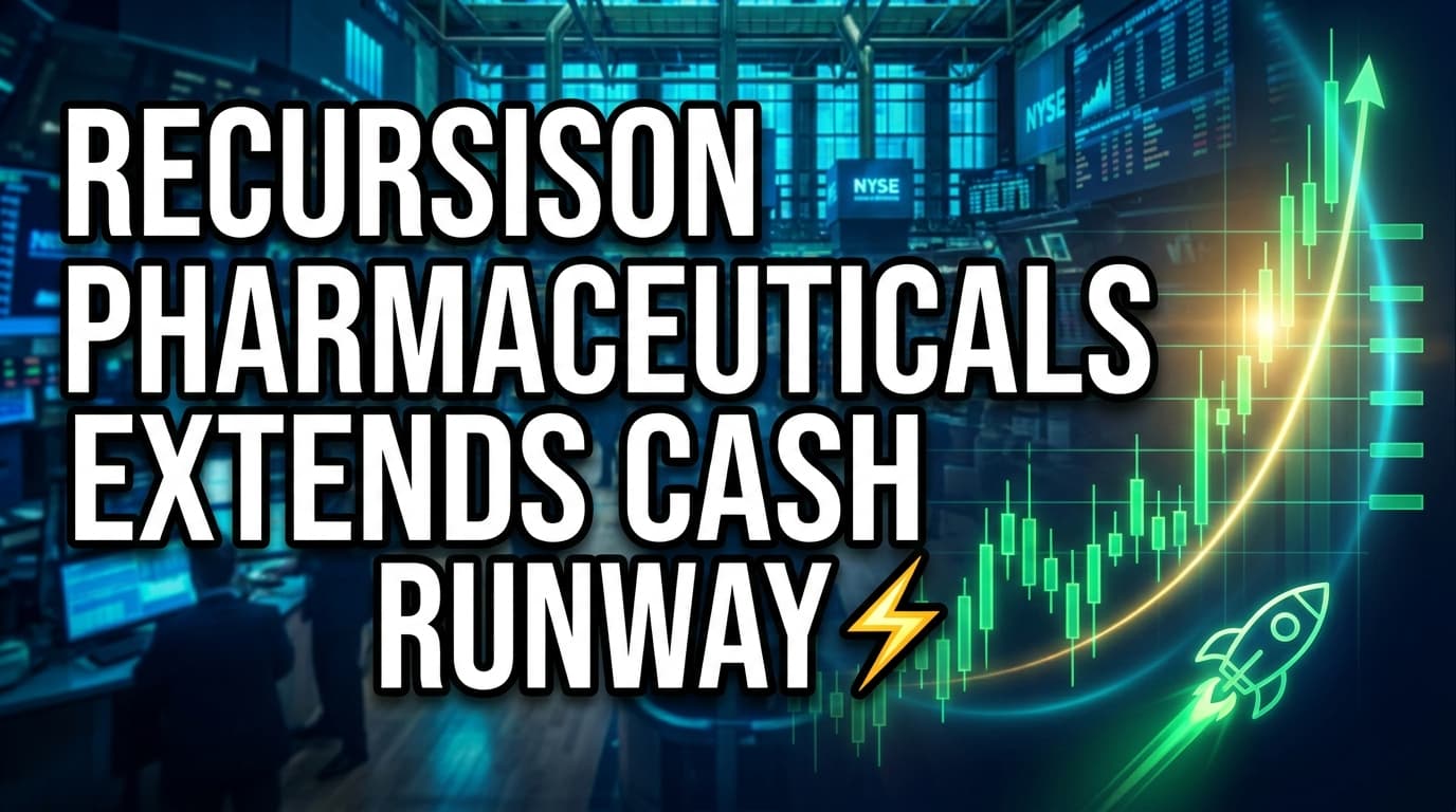 Recursion Pharmaceuticals Extends Cash Runway to Early 2028, Caps 2026 Expenses