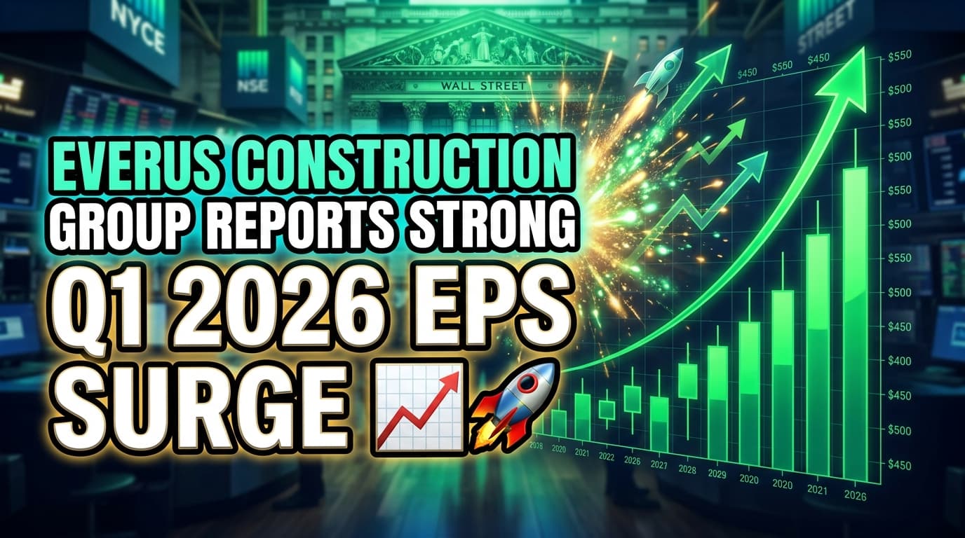 Everus Construction Group Reports Strong Q1 2026 EPS Surge