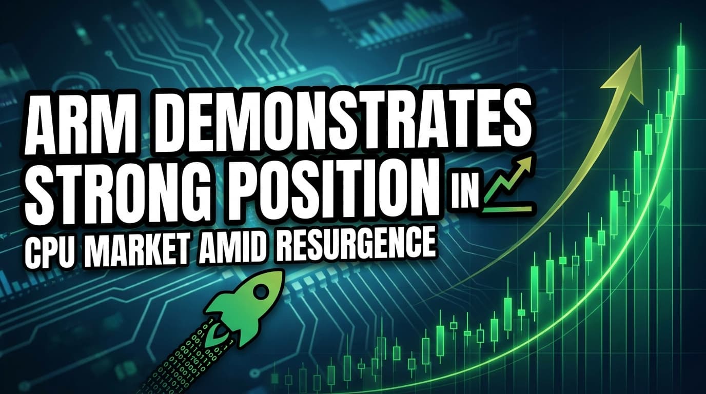 Arm Demonstrates Strong Position in CPU Market Amid Resurgence