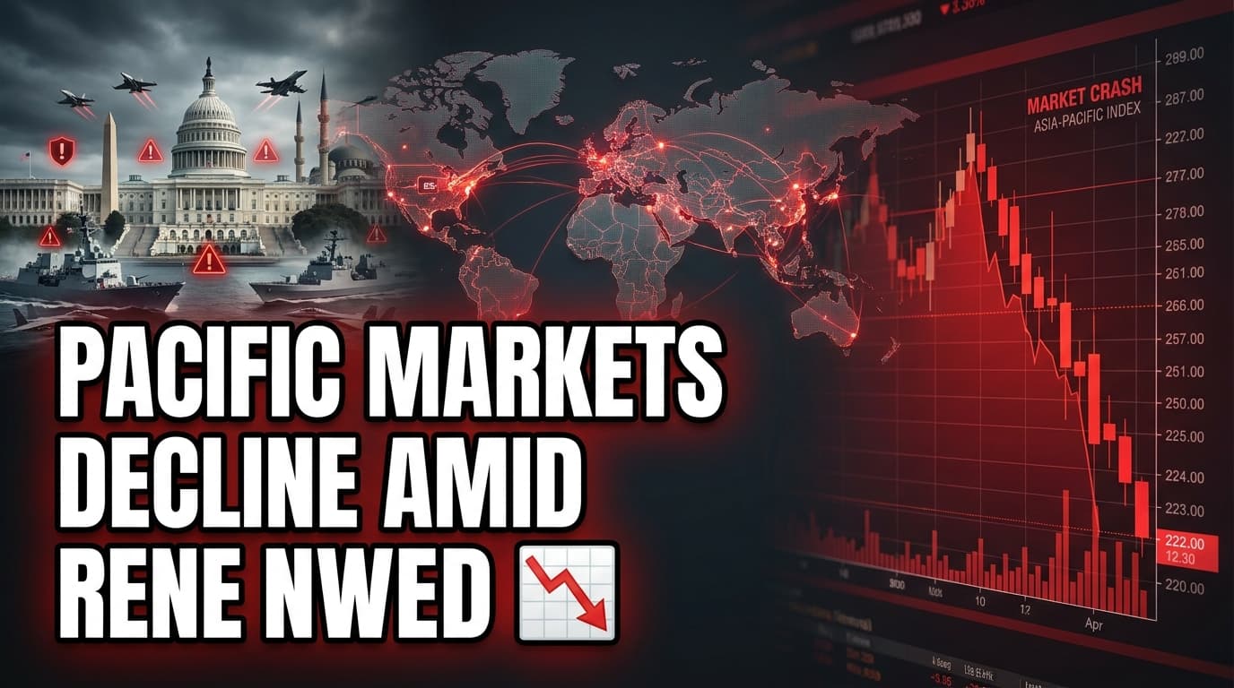 Asia-Pacific Markets Decline Amid Renewed US-Iran Tensions