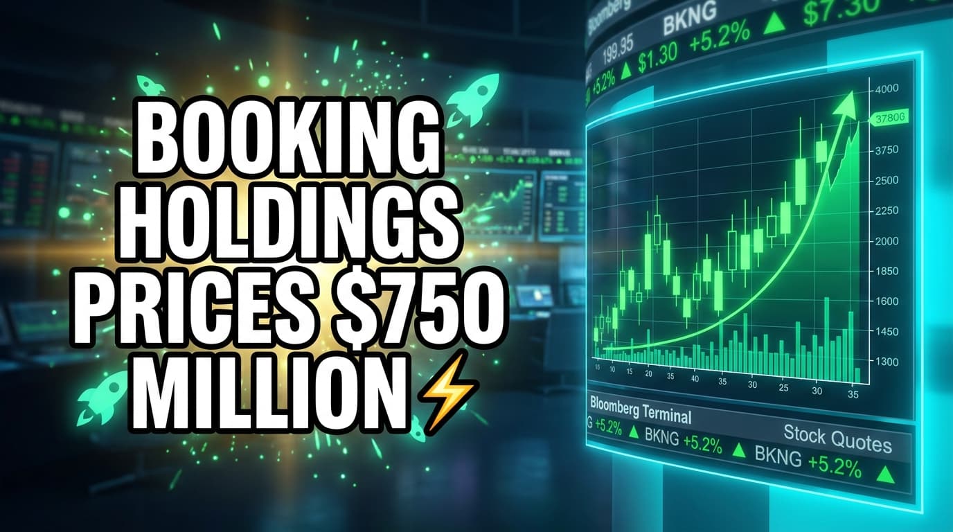 Booking Holdings Prices $750 Million Senior Unsecured Notes Offering