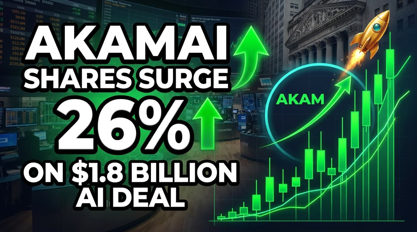 Akamai Shares Surge 26% on $1.8 Billion AI Infrastructure Deal