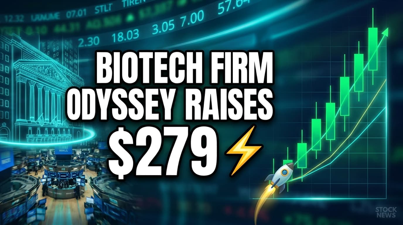 Biotech Firm Odyssey Raises $279 Million in Upsized US IPO