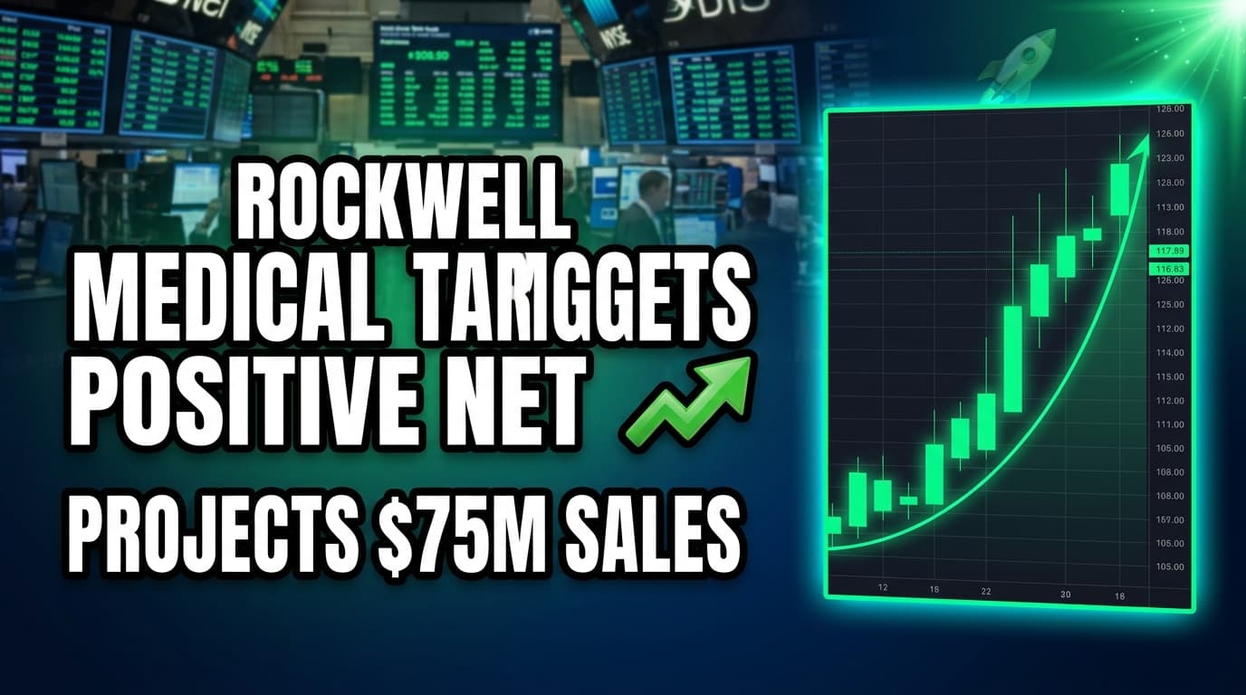 Rockwell Medical Targets Positive Net Income in H2 2026, Projects $70M-$75M Sales