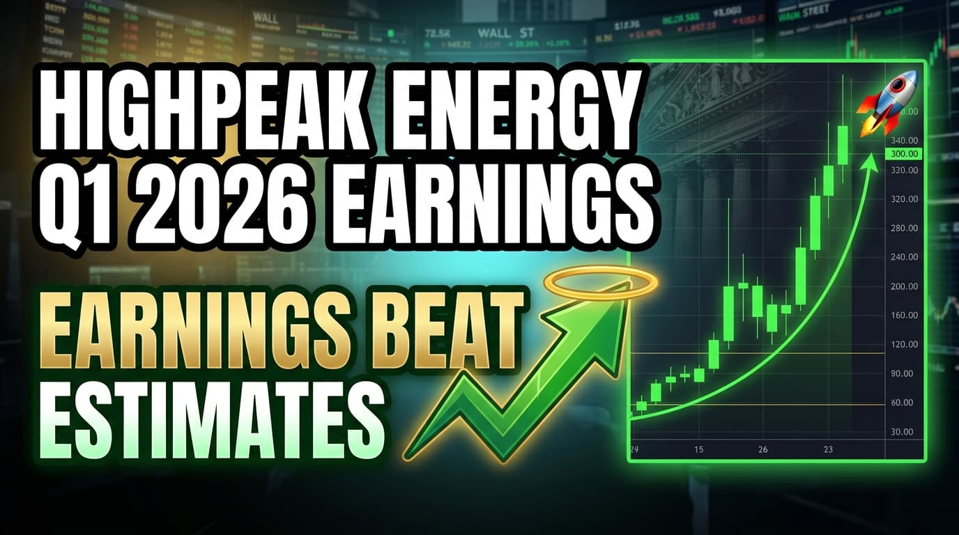HighPeak Energy Q1 2026 Earnings Beat Estimates