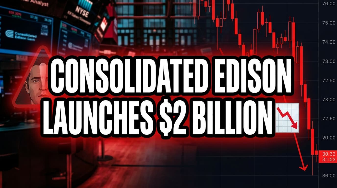 Consolidated Edison Launches $2 Billion Equity Offering Program