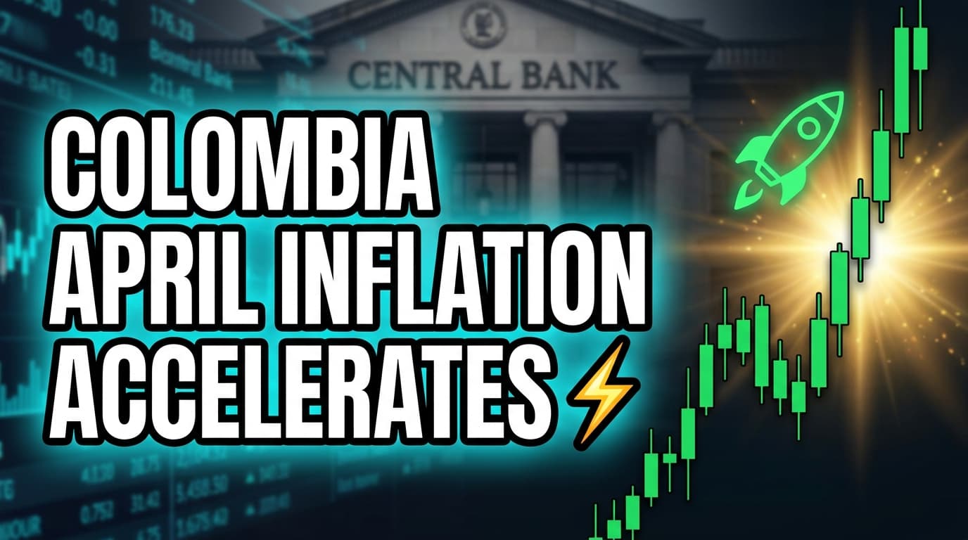 Colombia April Inflation Accelerates, Bolstering Rate Hike Outlook