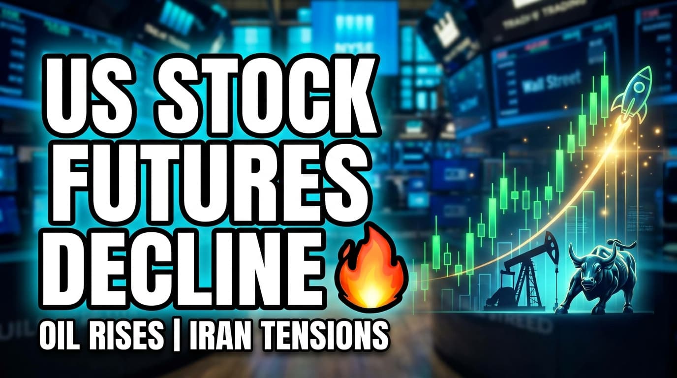 US Stock Futures Decline, Oil Rises Amid Escalating Iran Tensions