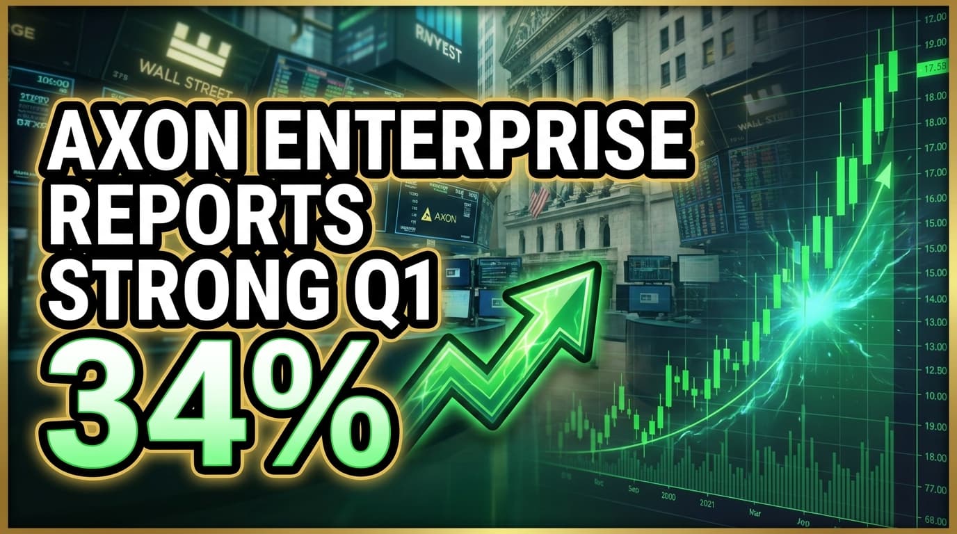 Axon Enterprise Reports Strong Q1 Earnings, Revenue Jumps 34%