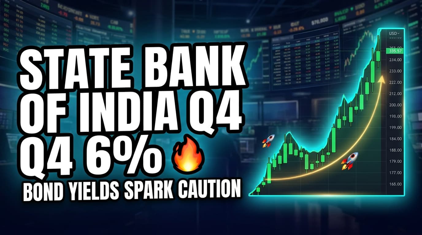 State Bank of India Q4 Profit Rises 6%, Bond Yields Spark Caution