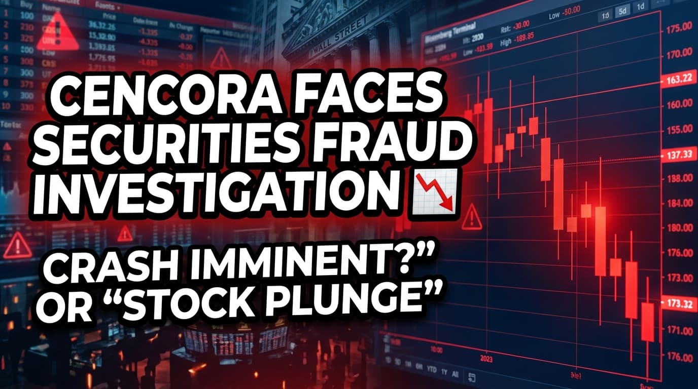 Cencora Faces Securities Fraud Investigation