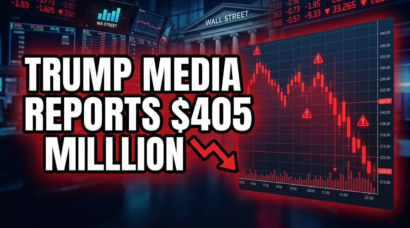 Trump Media Reports $405 Million First-Quarter Net Loss