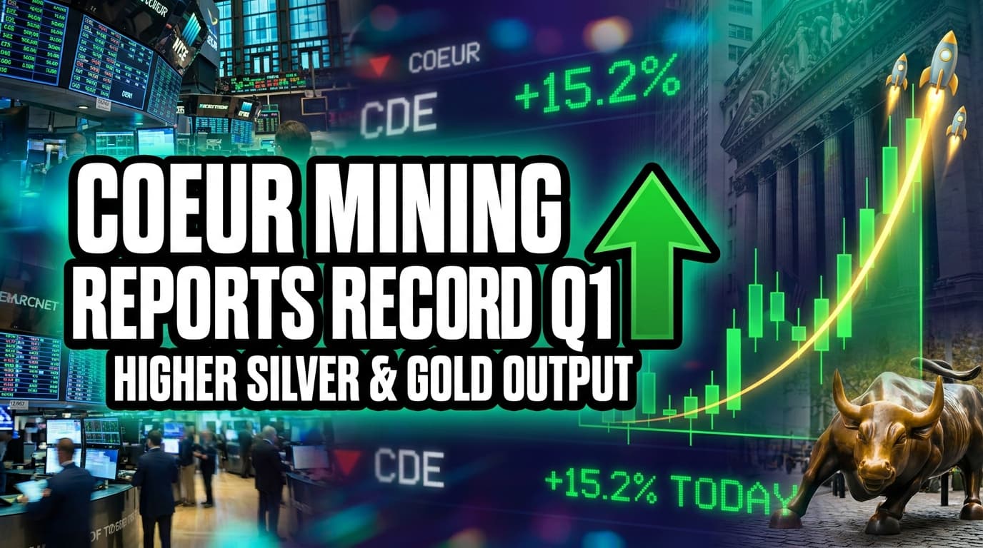 Coeur Mining Reports Record Q1 Driven by Higher Silver, Gold Output