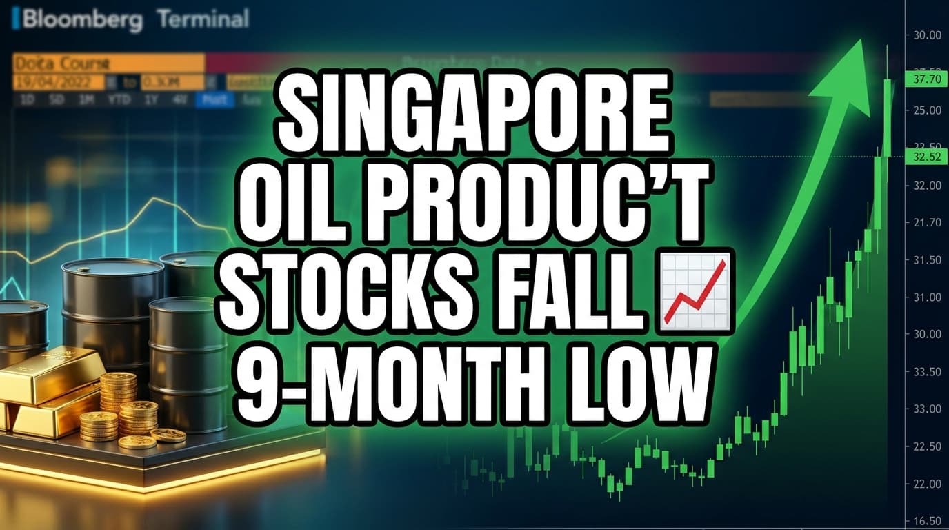 Singapore Oil Product Stocks Fall to Nine-Month Lows on US-Iran Conflict