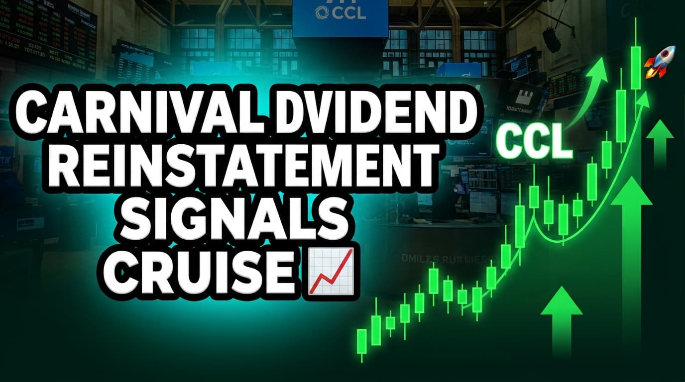 Carnival Dividend Reinstatement Signals Cruise Industry Recovery