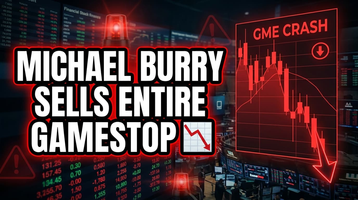 Michael Burry Sells Entire GameStop Stake Amid Ryan Cohen's eBay Offer