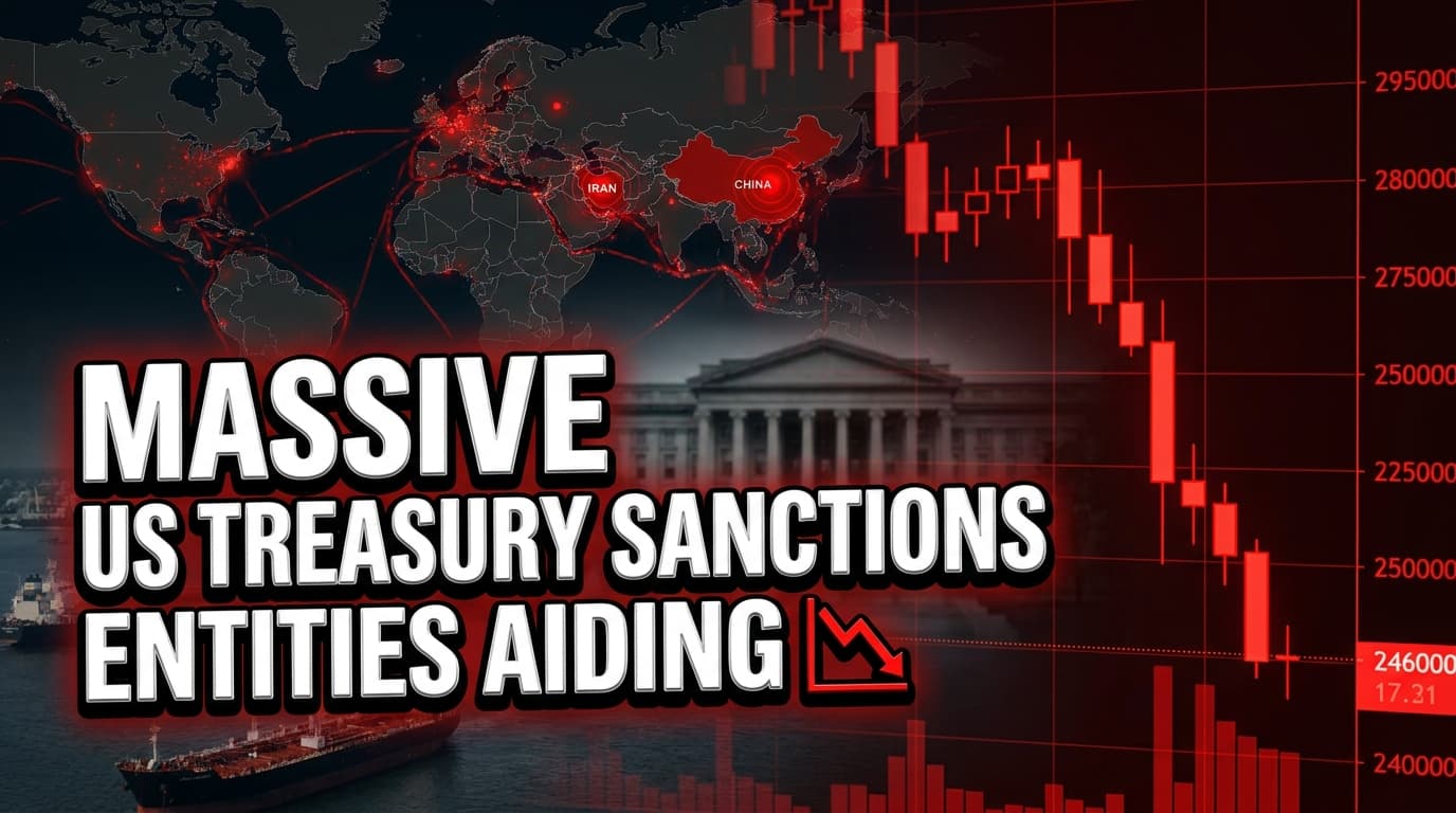 US Treasury Sanctions Entities Aiding Iran Oil Sales to China