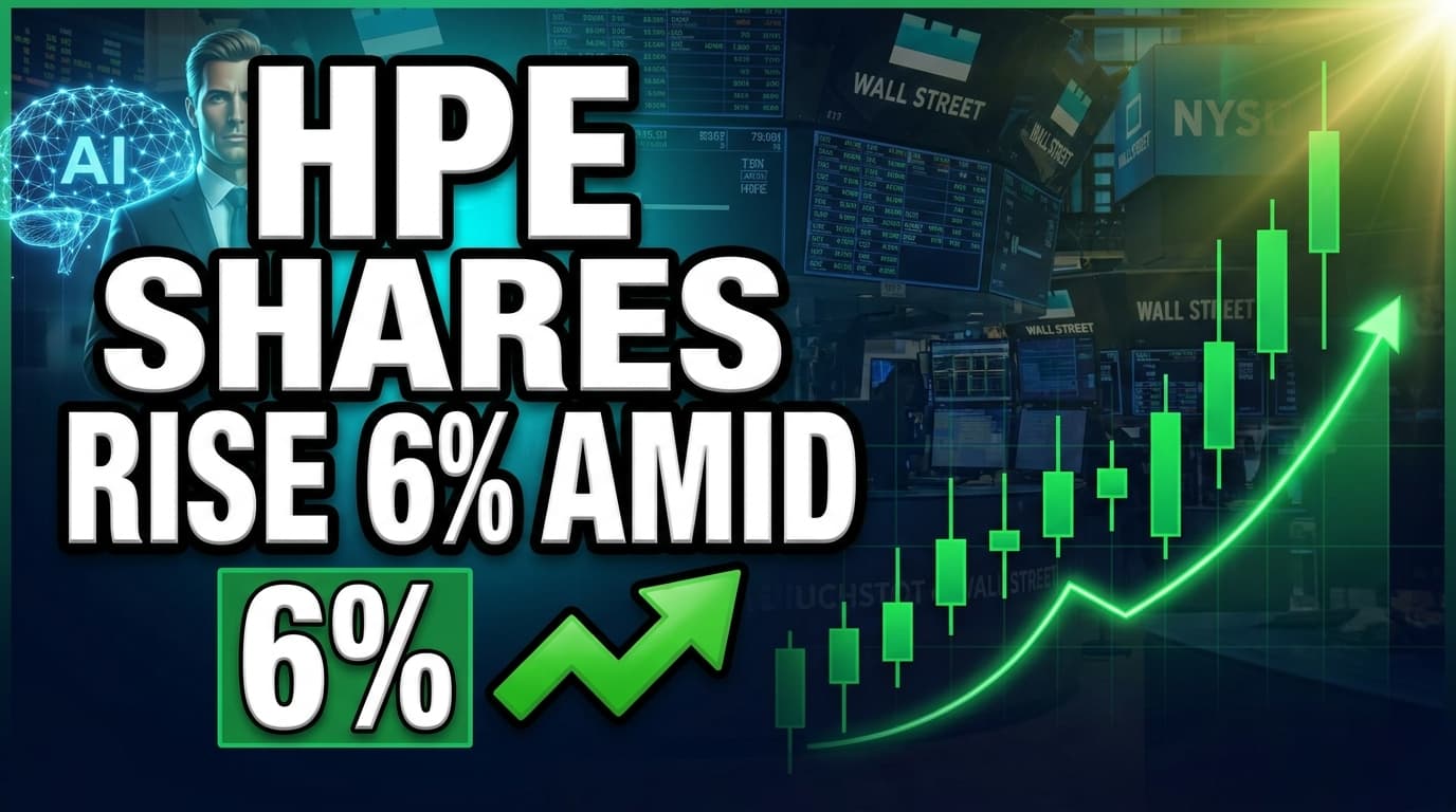 HPE Shares Rise 6% Amid Activist Investor Interest in AI Networking Strategy