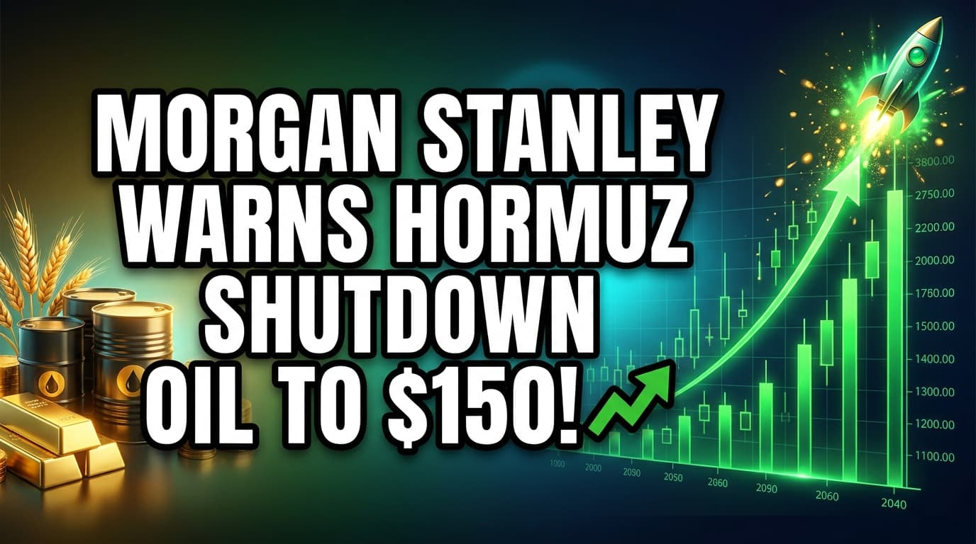 Morgan Stanley Warns Hormuz Shutdown Could Drive Brent Oil to $150
