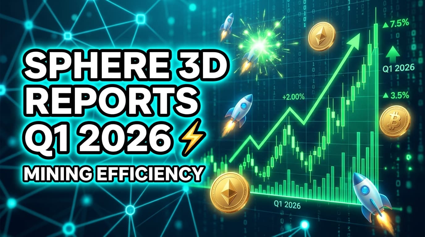 Sphere 3D Reports Q1 2026 Results, Focuses on Mining Efficiency