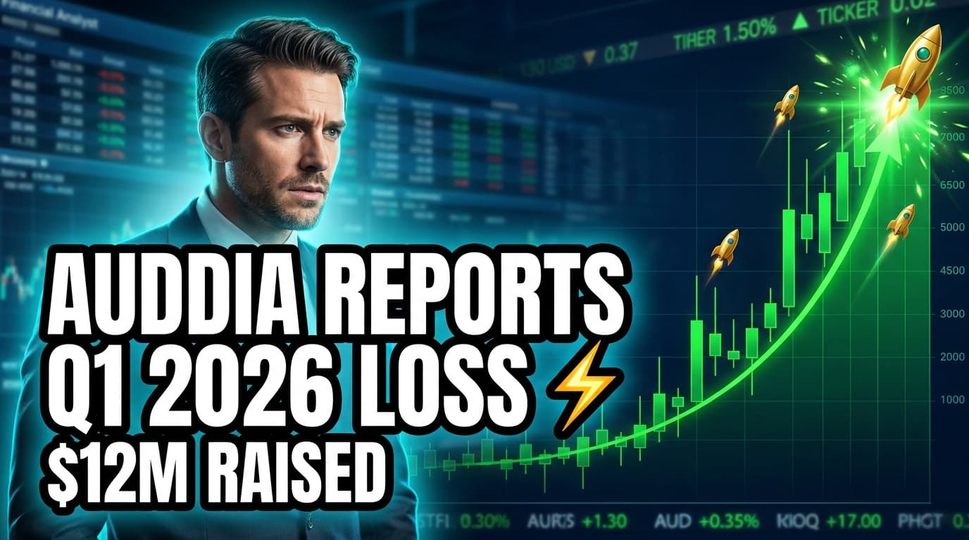 Auddia Reports Q1 2026 Loss, Raises $12M, Pursues Thramann Merger