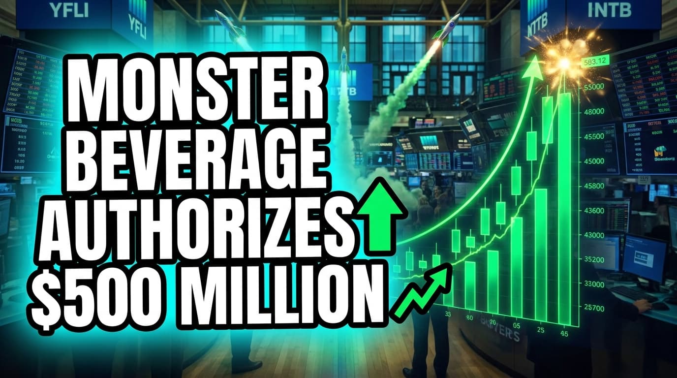 Monster Beverage Authorizes $500 Million Share Repurchase Program