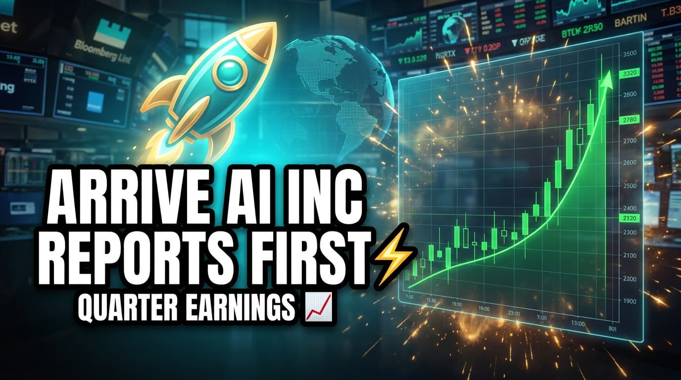 Arrive AI Inc Reports First Quarter Earnings for March 31