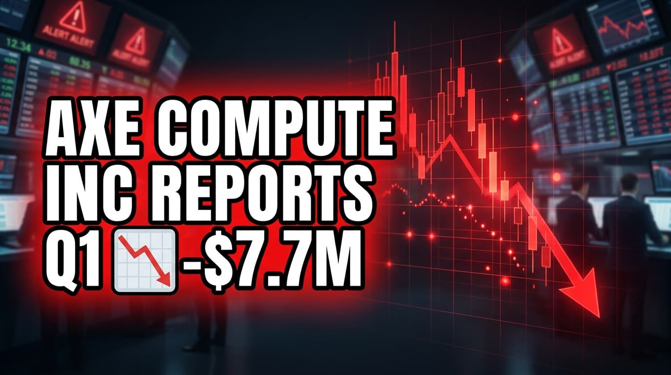 Axe Compute Inc Reports Q1 Net Income of -$7.7 Million