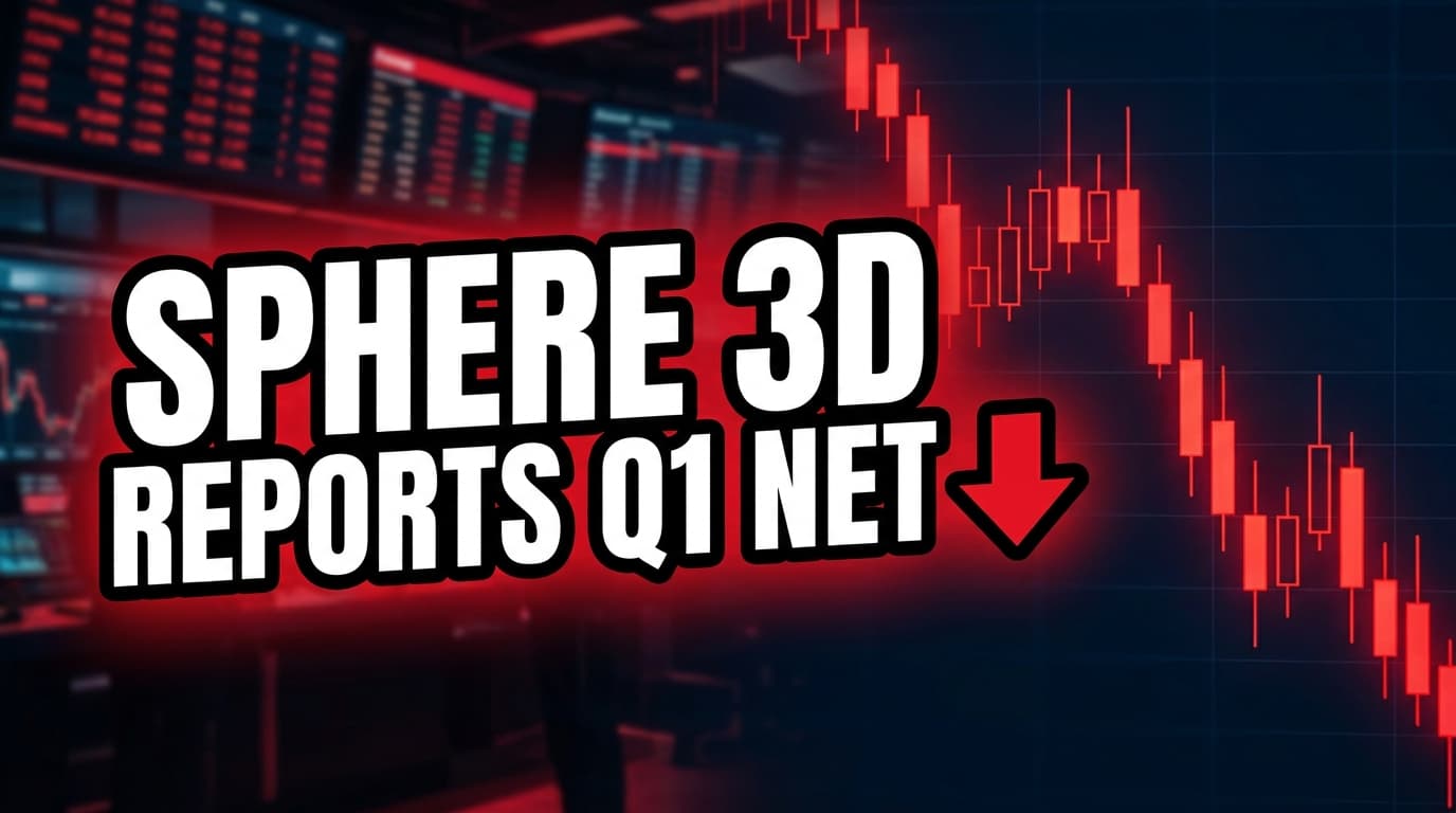 Sphere 3D Reports Q1 Net Loss, Liquidity Strain Amid Bitcoin Mining Revenue Decline