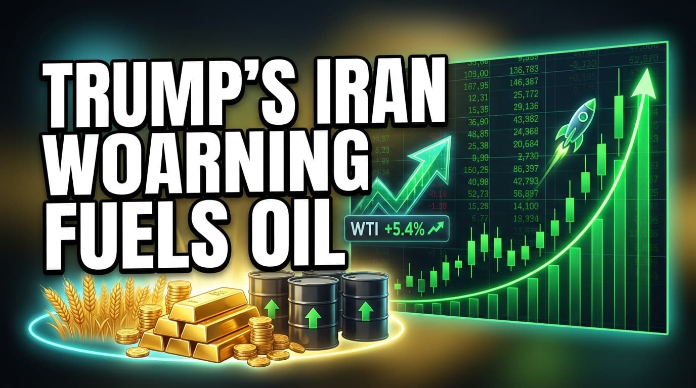Trump's Iran Warning Fuels Oil Supply Concerns, Boosting WTI Price Forecasts