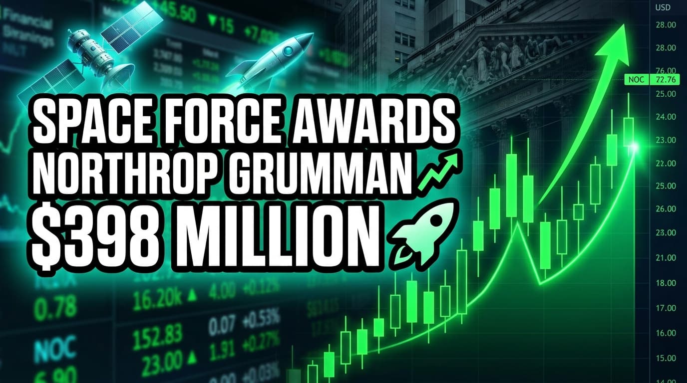 Space Force Awards Northrop Grumman $398 Million Satellite Contract