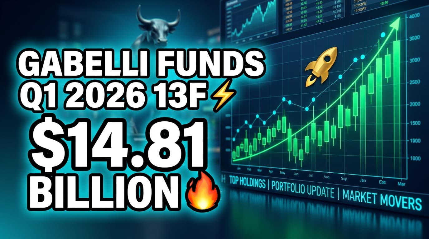 Gabelli Funds Q1 2026 13F Portfolio Holds Steady at $14.81 Billion