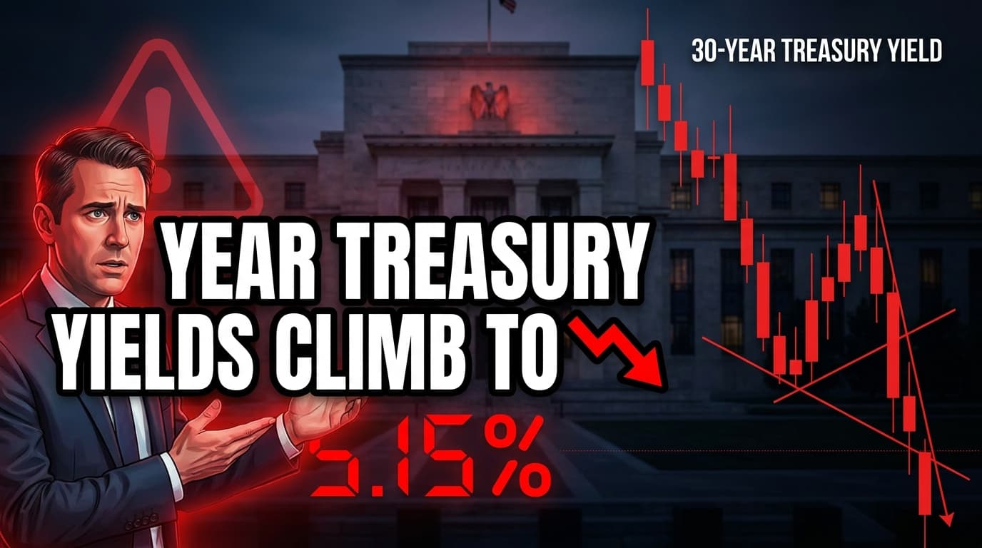 US 30-Year Treasury Yields Climb to Two-Decade High Amid Selloff